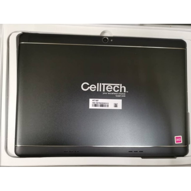 CELLTECH KT-101 [3GB RAM + 32GB ROM] 3G DUAL SIM TABLET 10.1" (BLACK)