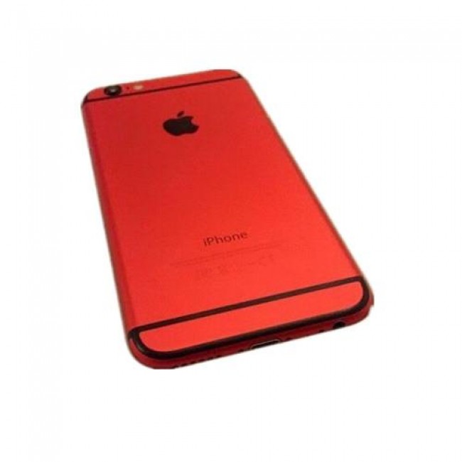 [USED] APPLE Iphone 6 64GB RED BLACK   99% LIKE NEW 